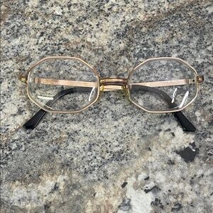 Vintage Art Craft 1/20 12K G F Octagon Glasses